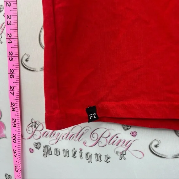 Formula 1 T-shirt fanatics Red black Tee shirt top - Picture 4 of 9